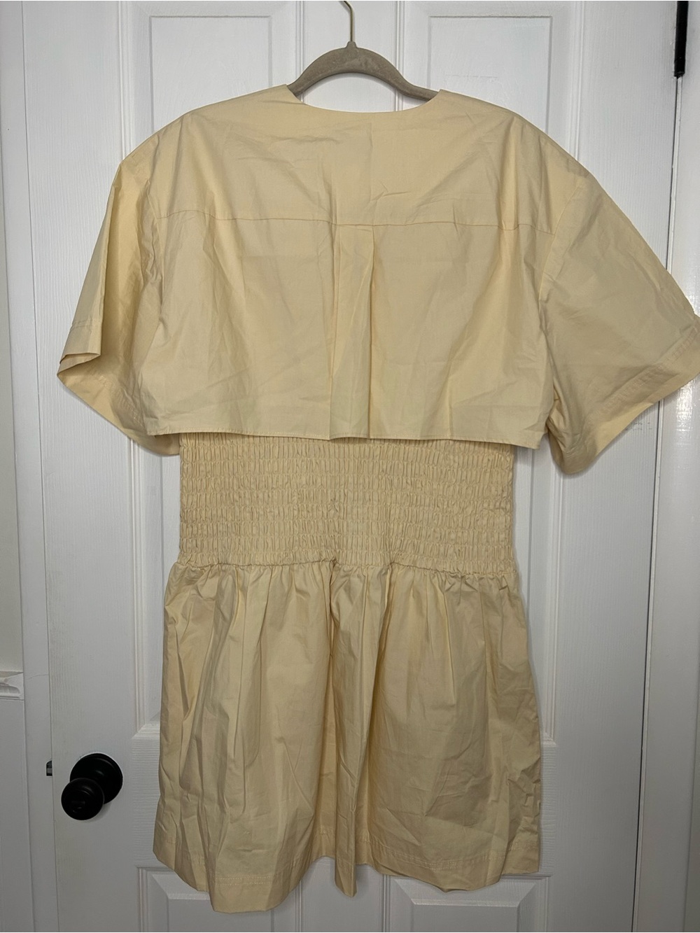 Anthropologie Mare Mare Utility Short-Sleeve Mini Shirt Dress - Picture 14 of 16